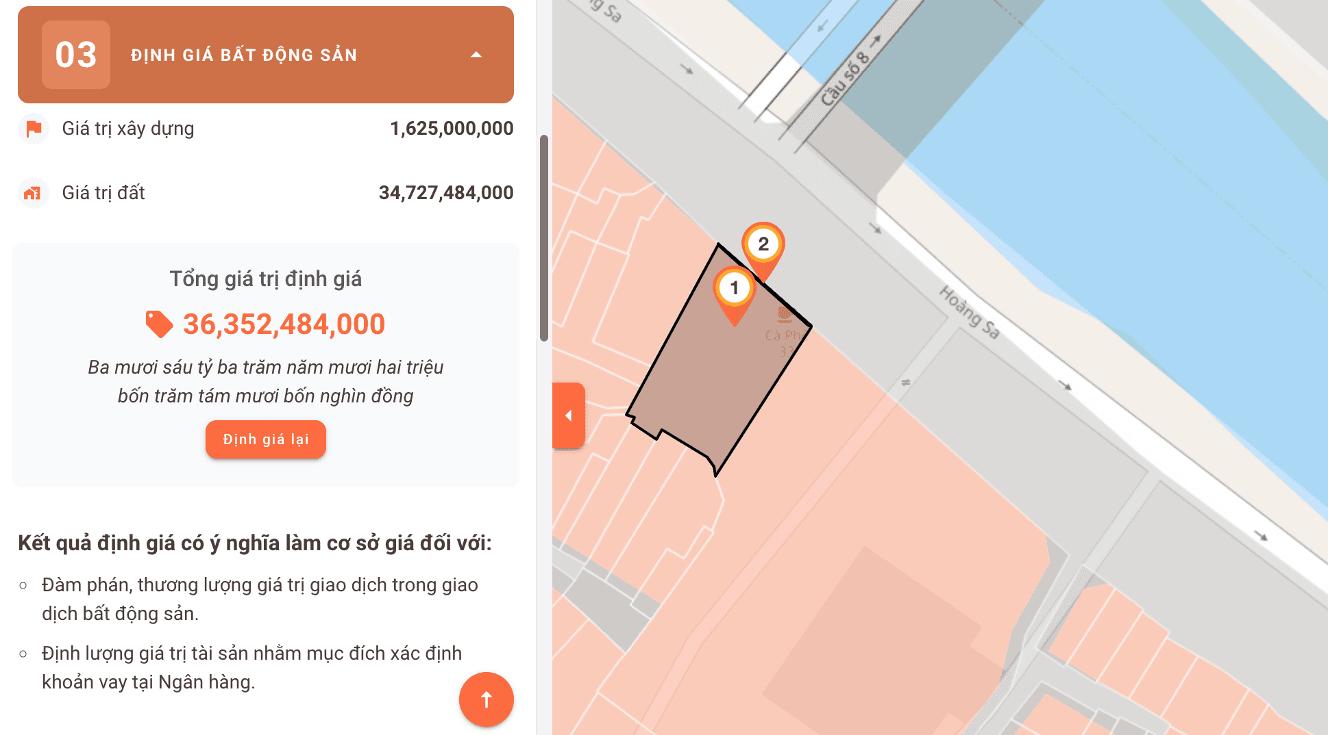 Bộ công cụ định giá bất động sản GNha.vn